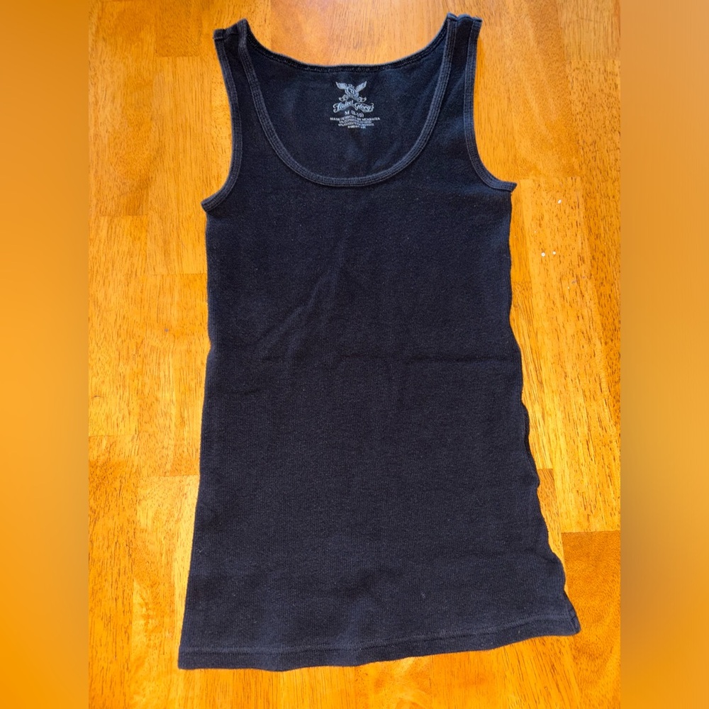 Faded Glory Black Tank Top